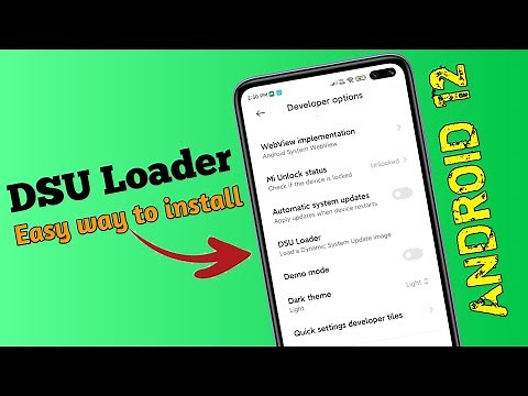 How to Install Android 12 On Xiaomi Poco Redmi Device | DSU Loader GSI Image