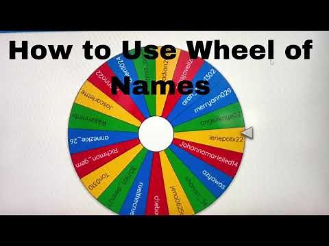 How to Use Wheel of Names