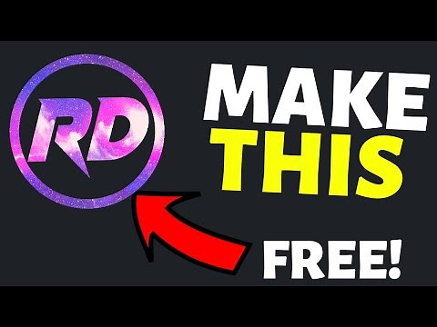 How to create FREE logos for Discord, Youtube, Instagram! 🎨 [NO PHOTOSHOP]