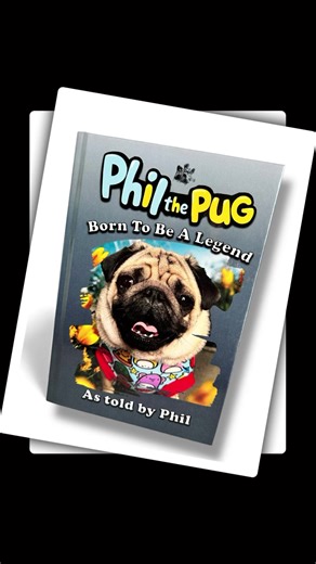 Discover Phil the Pug's Book Collection!