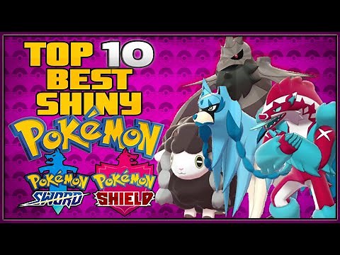 Top 10 Best Shiny Pokémon in Pokémon Sword and Shield | All Shiny Legendary Pokémon