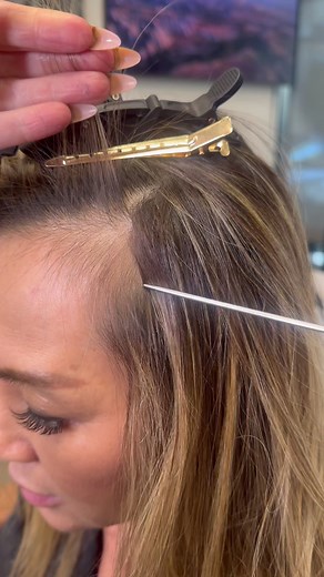 Invisible Hair Extensions: Comblinetx Technique for Thinning Hairlines