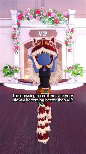 VIP room is my hangout though 😭 #roblox #dresstoimpress #dti #robloxdti #shorts