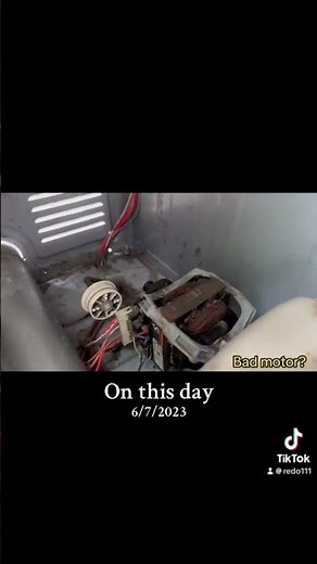 Maytag dryer with bad motor