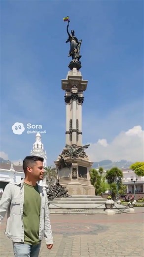La Plaza de la Independencia… o la Plaza Grande, como la decimos nosotros 🇪🇨✨ #ecuador