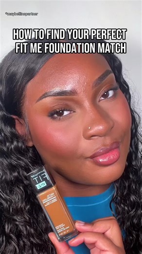 How to Find Your Perfect Maybelline Fit Me Foundation Match