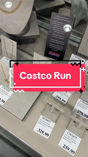 Puff Heart Paper Clip Necklace From Costco