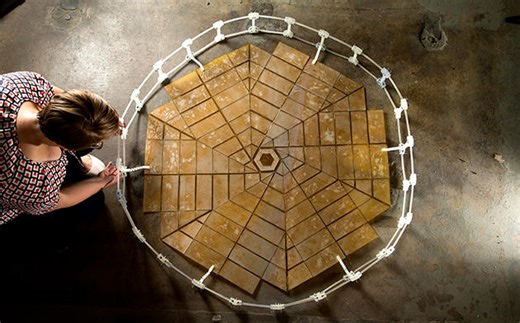 NASA researchers use extreme origami to build space solar panels