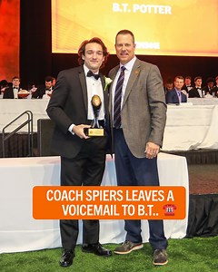 "Just want to let you know how proud of you we are, and how much we love you." Coach Spiers' voicemail to B.T. Potter leading up to the #NFLDraft 🧡 | Clemson Football