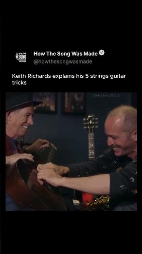 Why Keith Richards Removed a Guitar String Part 1