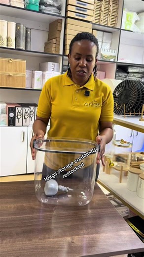 Restocked 10kgs Storage Containers Available Now