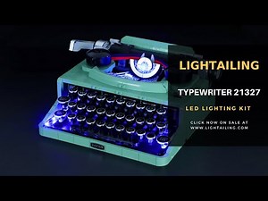 Lightailing Light Kit For Lego Typewriter 21327