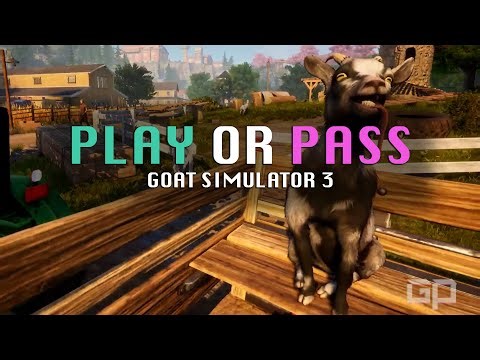 Play or Pass - Goat Simulator Video Game #Review & #Gameplay | GPGurus