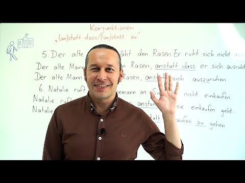 Almanca B1 INTENSIV Ders - 41 Konjunktionen " (an)statt dass / (an)statt ... zu "