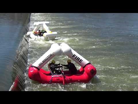 Waterwog Low Head Dam Rescue System 2019
