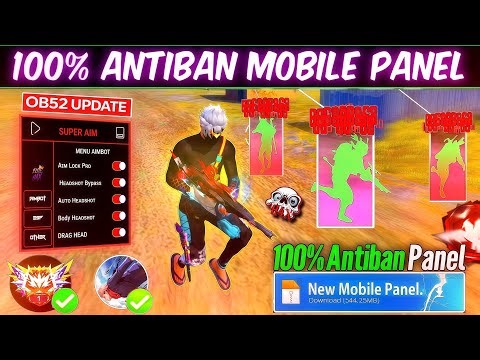 Free Fire Panel OB52 🔥 FF Antiban Panel Mobile | Free Fire Hack New 😈 FF Injector 2026 | FF Panel
