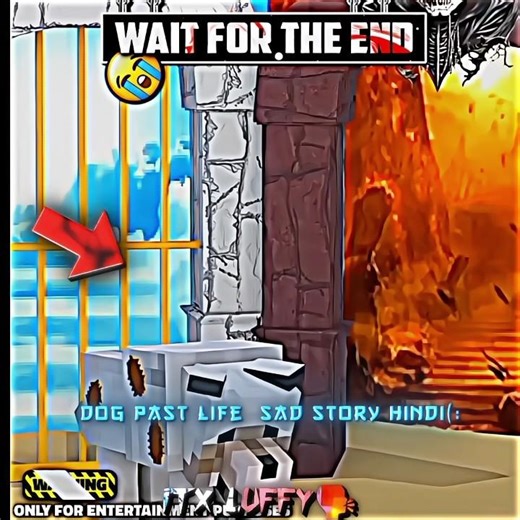 Dog Past Life Sad Story (Hindi) #minecraft #shorts
