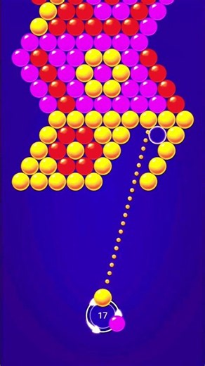 Bubble Shooter Android Game 🎮 Easy Level Gameplay 🎯 #shorts #bubble #bubbleshooter #shortvideo #game