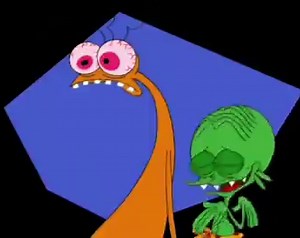 i like that the green alien in this show is gay