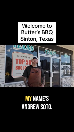 Andrew Soto takes us on a tour of Butter's BBQ in Sinton, Texas. | Kevin's BBQ Joints