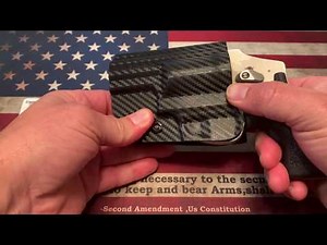 Smith & Wesson J-Frame 442/642 Tuckable IWB KYDEX Holster - Rounded Gear by Concealment Express