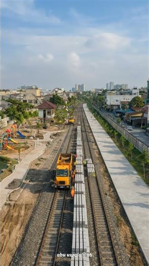Revitalisasi bantaran rel kereta api #relkeretaapi#timeslape