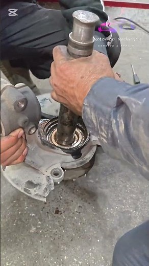 Honda Accord wheel bearing replacement #lifeisbutadream #automobile #mechanic #mechaniclife #camry
