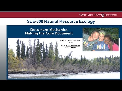 Assembling your Master Document in MS Word