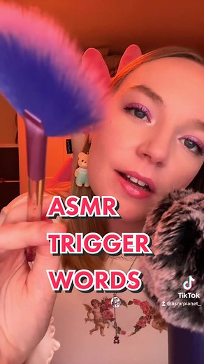 ASMR Trigger Words ✨ #asmr #asmrtriggerwords #triggerwords #fyp #foryoupage #whispering #asmrtiktoks