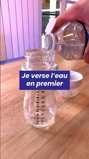 Comment préparer un biberon ?