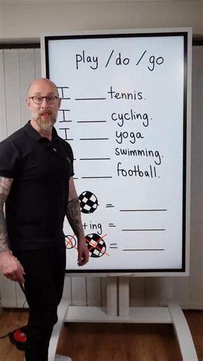 Play, do & go in English! #learnenglish | The Grammar Goat