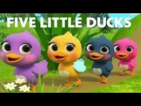 Counting Ducklings Song – Learn Numbers & Colors | Fun Kids Rhyme with Mother Duck 🦆✨