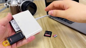 Amazon.com: USB C SD Card Reader, ChiaoPio 4 in 1 USB-C to SD Memory Card Adapter with CompactFlash/CF/SD/MicroSD & USB 4 Port Compatible with iPhone 15 iPad Mac MacBook Pro/Air/Mini Laptop : Electronics