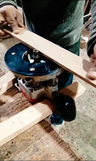 Perfect Laminate Edge Trimming with Router Machine | Satisfying Woodworking #shorts