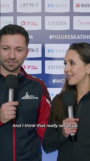 Lilah Fear & Lewis Gibson are ready to spice up Prague 🔥 #WorldFigure #FigureSkating