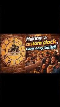 DIY Custom Guitar Clock! Woodworking Project + FREE CNC Files (Vectric VCarve Tutorial)