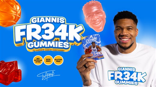 Candy Fun Street Is Here and It Launches With Giannis FR34K Gummies