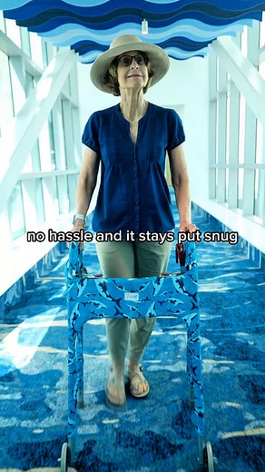 Mobility doesn’t define you — how you move does. Turn your walker into a reflection of your spirit, not a reminder of limitation. ✅ Elegant design that adds warmth and personality ✅ Fits most standard walkers — secure, tailored fit ✅ Machine-washable and made to last ✅ Four smart pockets keep essentials close ✅ Perfect for ongoing, everyday use Walk with confidence, live with color — make it yours with Jover. 💛 Upgrade your walker. Upgrade your day. | Jover