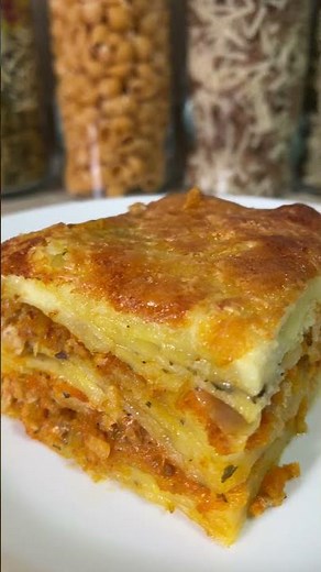Potato Lasagna with Veggies | Honest Mediterranean Comfort
