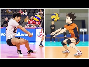 Tomohiro Yamamoto | Nishinoya in Real Life Volleyball | Crazy Skills (HD)