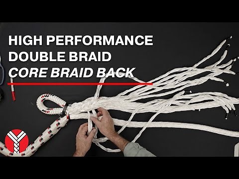 High Performance Double Braid - Core Braid Back