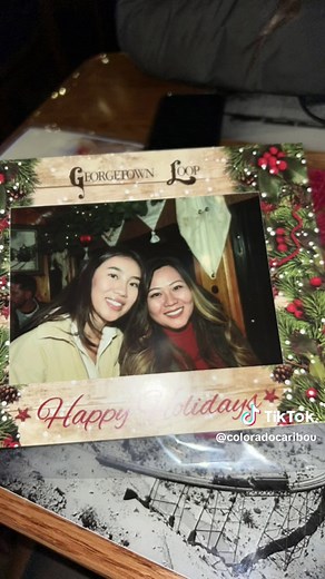 Santa’s Lighted Forest #georgetownloop #georgetownrailroad #georgetowncolorado #coloradocheck #coloradochristmas #thingstodocolorado #fyp #polarexpress