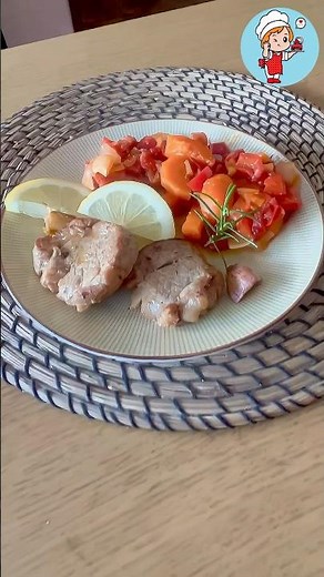 DINNER IN 20 MINUTES!: Pork Medallions with Rosemary and Garlic, Easy and AROMATIC Recipe! 😋