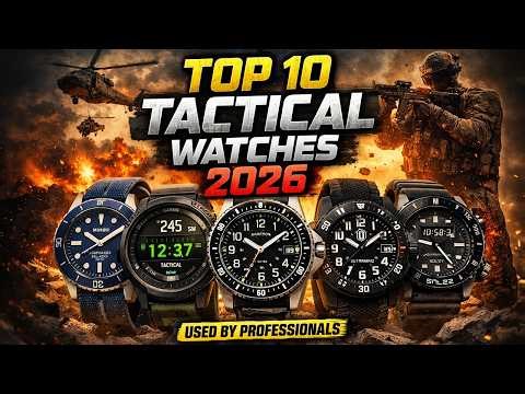 TOP 10 TACTICAL WATCHES USED BY PROFESSIONALS IN 2026 (REAL FIELD-PROVEN MODELS)