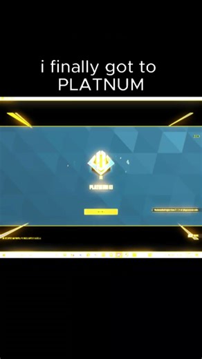 pov you get to platnum