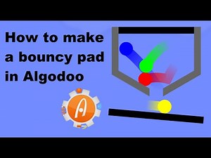 Tutorial - How to make a bouncy pad in Algodoo