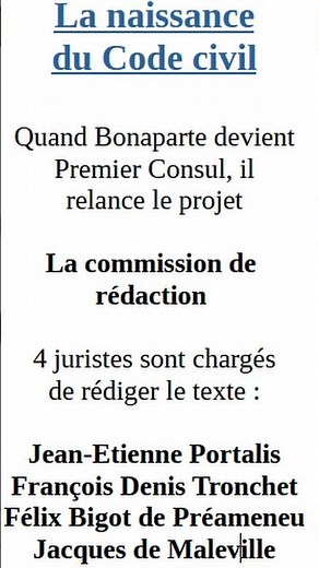 Comment Napoléon a changé la France ... en 1 seul code !