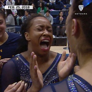 7.2M views · 7.6K reactions | Can Cal Women's Gymnastics pull off another upset over Utah? In 2018, Toni-Ann Williams scored a program-record 39.700 in the all-around to push the Golden Bears past the No. 4 Red Rocks by .050. Set an alert to watch Cal vs. Utah tomorrow at 12:30 PT/ 1:30 MT on Pac-12 Network: pac12.app.link/WGYM-UTAH-CAL-FB | Pac-12 Conference | Facebook