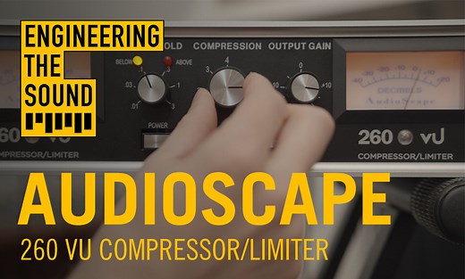 Reviving Vintage Sound: The Audioscape 260VU VCA Compressor