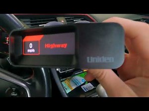 Uniden Radar: How to turn off K band and keep Ka band on